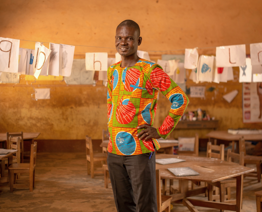 Joshua aus Ghana. Foto: Plan International / Patrick Kaplin